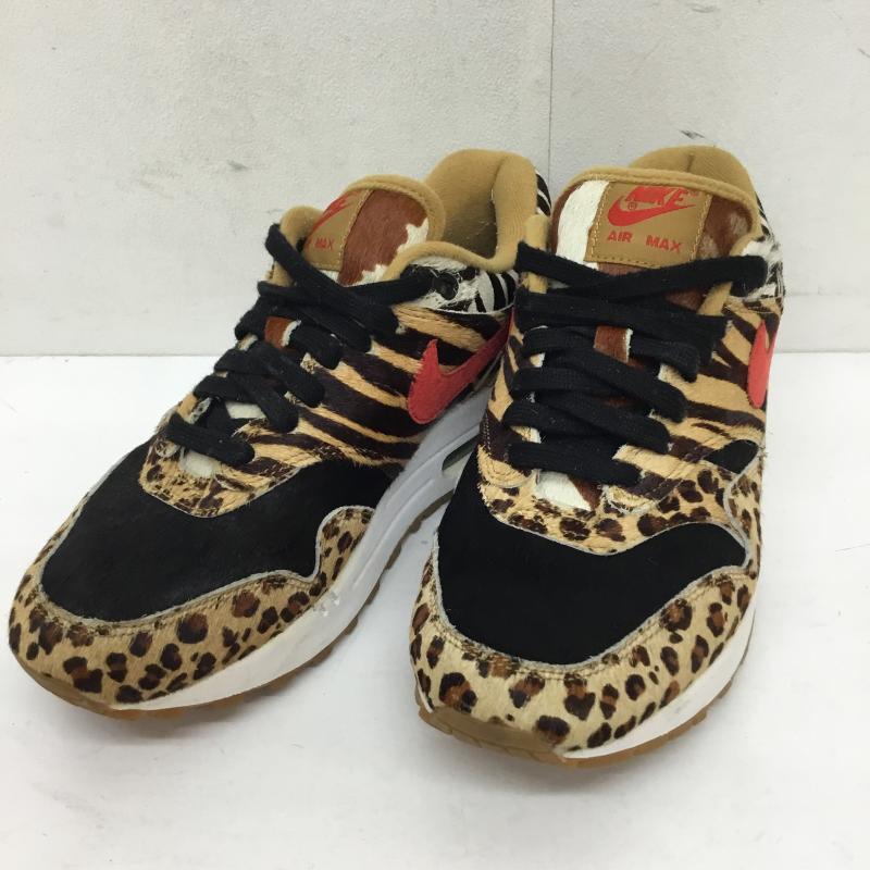 ナイキ NIKE スニーカー スニーカー atmos × Nike Air Max 1 DLX  Animal Pack Safari AQ0928-700 25.0cm ヒョウ柄・レオパード柄 マルチカラー / マルチカラー / multicolor メンズ USED 古着 中古 10155477