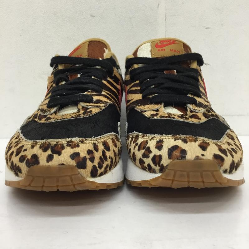 ナイキ NIKE スニーカー スニーカー atmos × Nike Air Max 1 DLX  Animal Pack Safari AQ0928-700 25.0cm ヒョウ柄・レオパード柄 マルチカラー / マルチカラー / multicolor メンズ USED 古着 中古 10155477