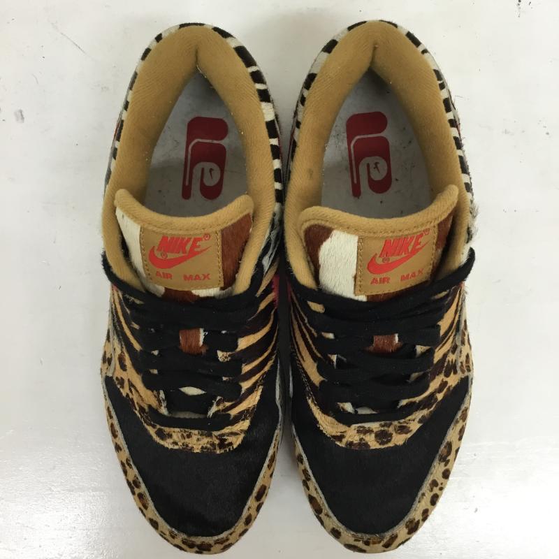 ナイキ NIKE スニーカー スニーカー atmos × Nike Air Max 1 DLX  Animal Pack Safari AQ0928-700 25.0cm ヒョウ柄・レオパード柄 マルチカラー / マルチカラー / multicolor メンズ USED 古着 中古 10155477