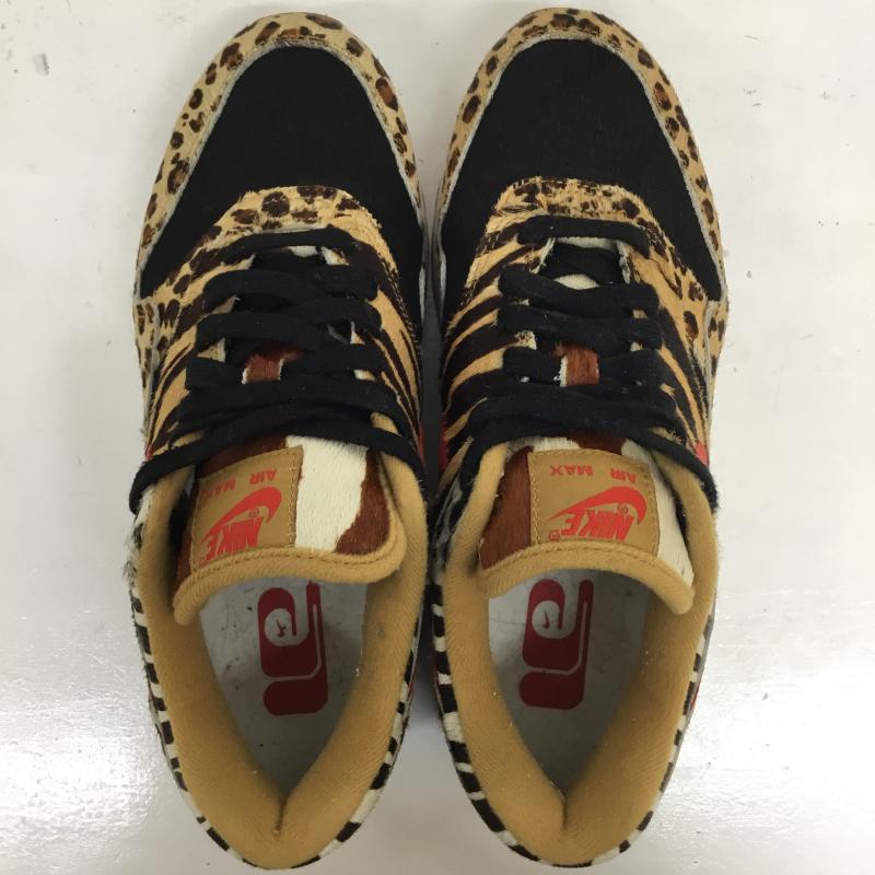 ナイキ NIKE スニーカー スニーカー atmos × Nike Air Max 1 DLX  Animal Pack Safari AQ0928-700 25.0cm ヒョウ柄・レオパード柄 マルチカラー / マルチカラー / multicolor メンズ USED 古着 中古 10155477