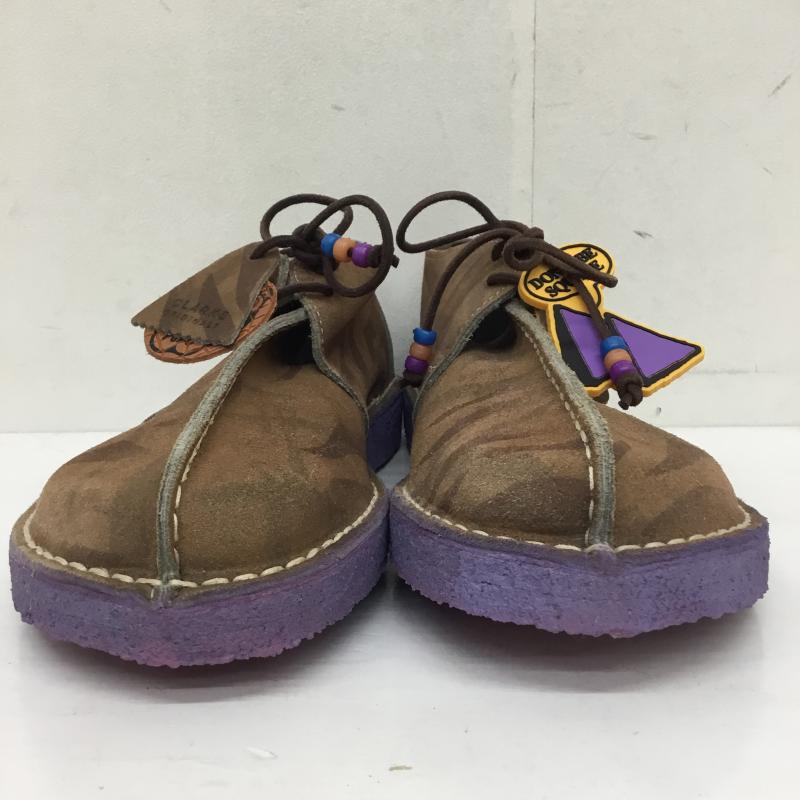 クラークス オリジナルズ Clarks Originals ブーツ ショートブーツ Clarks × Aries Desert Trek レザー ブーツ ブラウン 28.0cm  茶 / ブラウン / brown メンズ USED 古着 中古 10155478