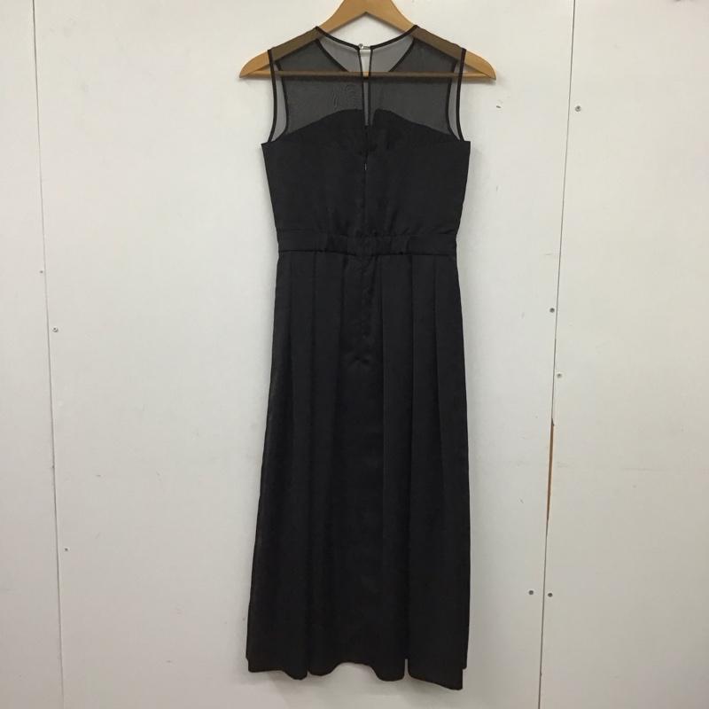 ラボラトリーワーク laboratory work ワンピース ロングスカート LW870030AL ビスチェ風ドレス ノースリーブ S 無地 黒 / ブラック / black レディース USED 古着 中古 10155484