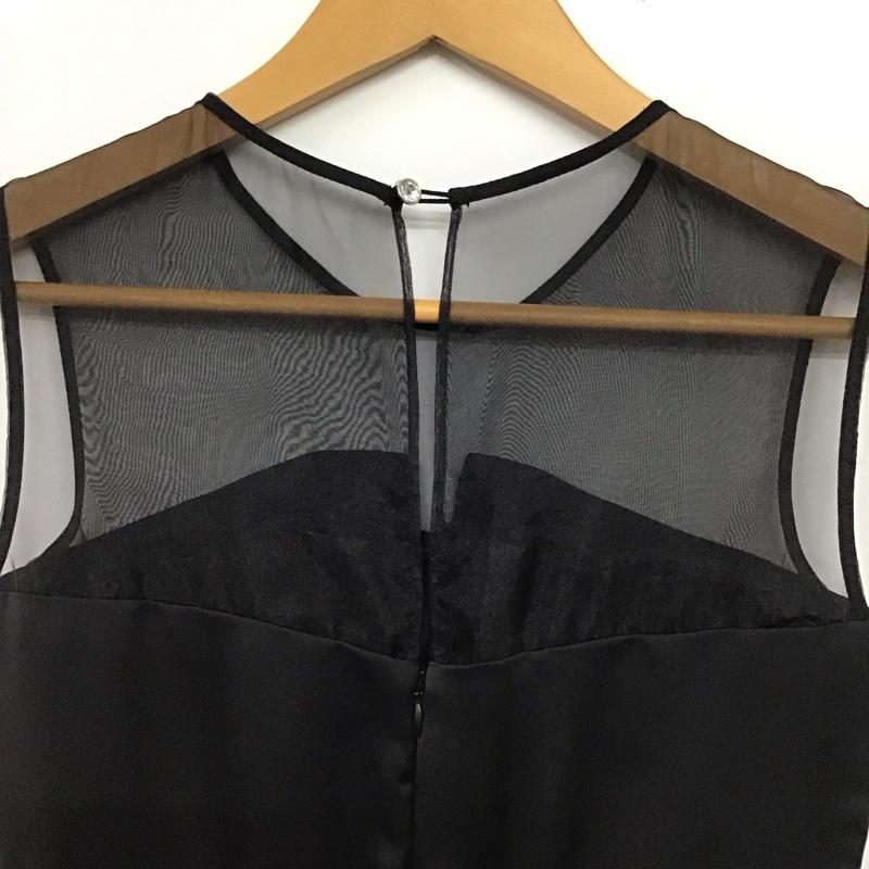 ラボラトリーワーク laboratory work ワンピース ロングスカート LW870030AL ビスチェ風ドレス ノースリーブ S 無地 黒 / ブラック / black レディース USED 古着 中古 10155484