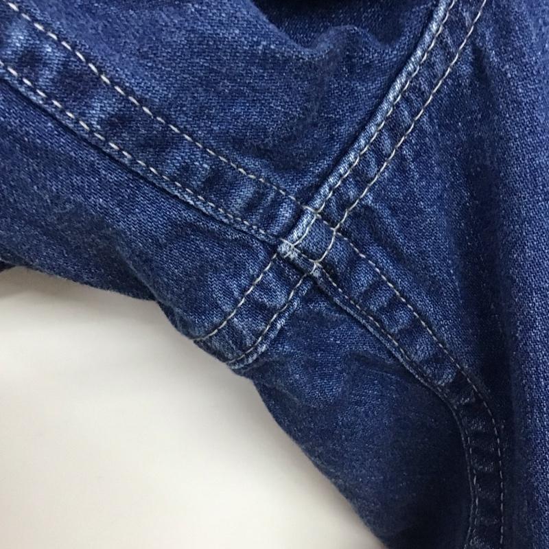 テンダーロイン TENDERLOIN パンツ デニム、ジーンズ デニムパンツ ワイドパンツ カジュアルパンツ L ロゴ、文字 インディゴ / インディゴ / Indigo メンズ USED 古着 中古 10155485