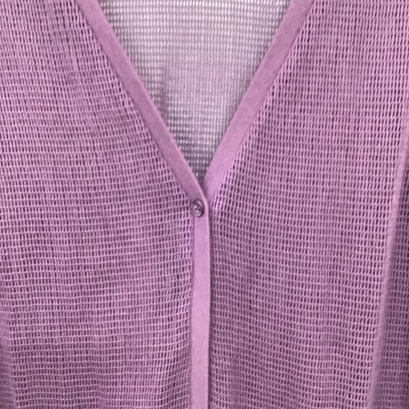 レプシィム LEPSIM ワンピース ロングスカート メッシュ ノースリーブ FREE 無地 紫 / パープル / purple レディース USED 古着 中古 10155487
