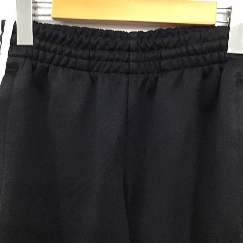 アディダス adidas パンツ ワークパンツ、ペインターパンツ ジャージパンツ ワイドパンツ カジュアルパンツ S ロゴ、文字 黒 / ブラック / black メンズ USED 古着 中古 10155489