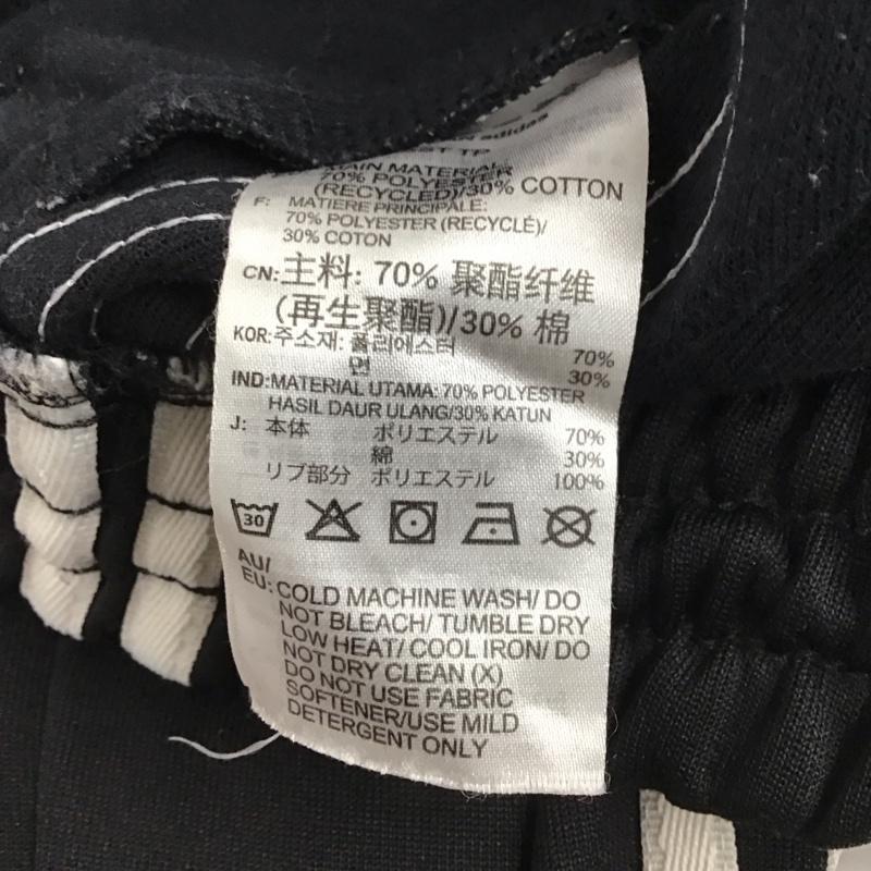 アディダス adidas パンツ ワークパンツ、ペインターパンツ ジャージパンツ ワイドパンツ カジュアルパンツ S ロゴ、文字 黒 / ブラック / black メンズ USED 古着 中古 10155489