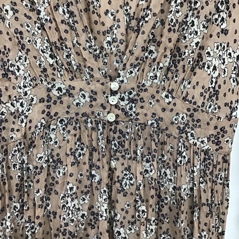 フリークスストア FREAK S STORE ワンピース ロングスカート 201-3150 レーヨンワンピース ガウンワンピース FREE 花柄 桃 / ピンク / pink レディース USED 古着 中古 10155490