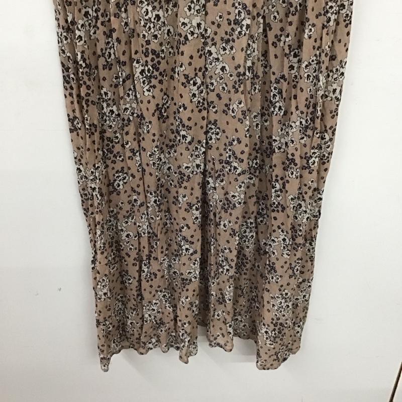 フリークスストア FREAK S STORE ワンピース ロングスカート 201-3150 レーヨンワンピース ガウンワンピース FREE 花柄 桃 / ピンク / pink レディース USED 古着 中古 10155490