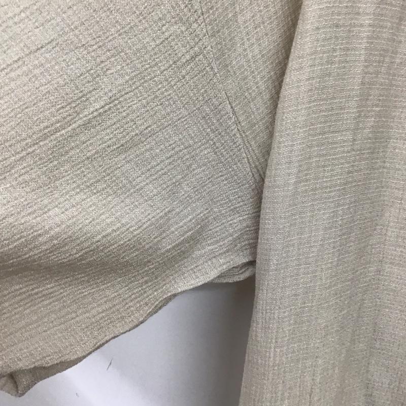 ニコアンド niko and... ワンピース ロングスカート 楊柳カシュクール＆羽織ワンピース タグ付き M 無地 ベージュ / ベージュ / beige レディース USED 古着 中古 10155491