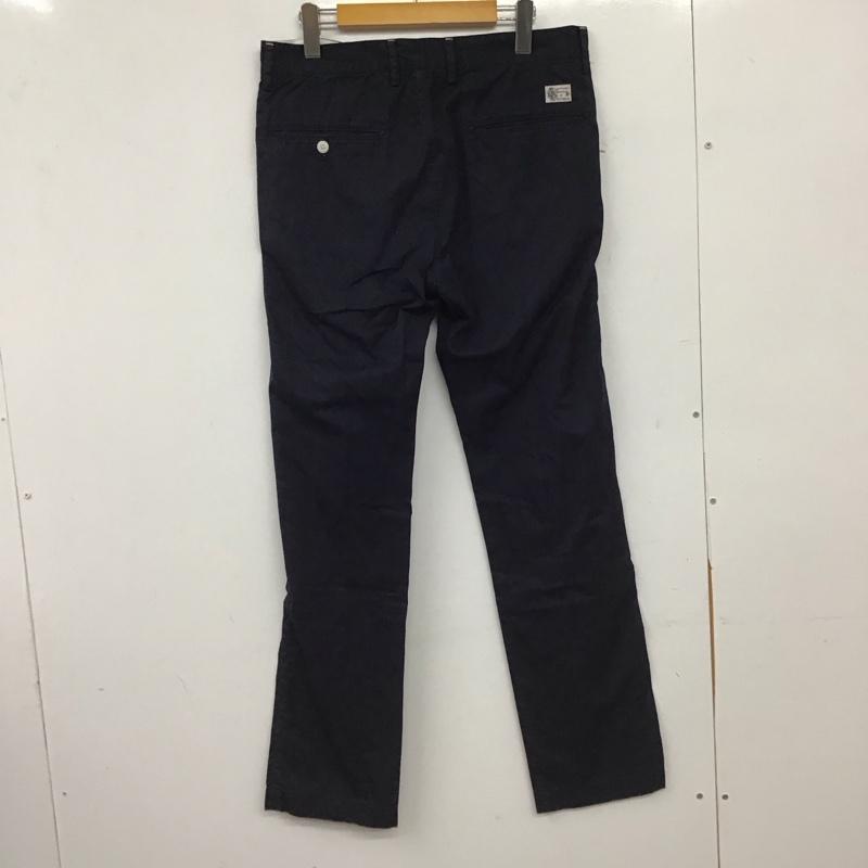 ロットワイラー ROTTWEILER パンツ チノパン チノパン スリムパンツ カジュアルパンツ M ロゴ、文字 紺 / ネイビー / navy メンズ USED 古着 中古 10155492