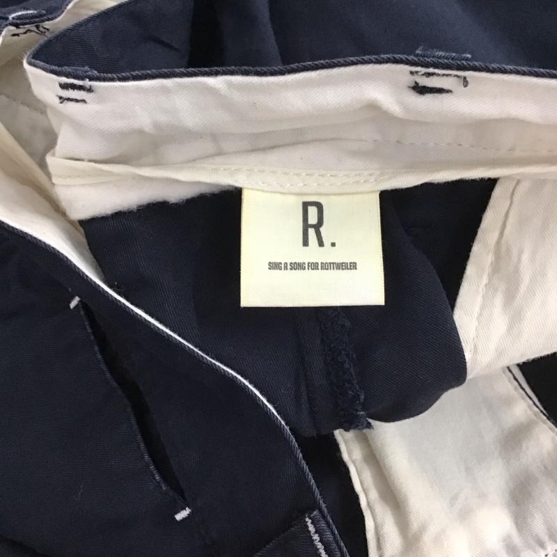 ロットワイラー ROTTWEILER パンツ チノパン チノパン スリムパンツ カジュアルパンツ M ロゴ、文字 紺 / ネイビー / navy メンズ USED 古着 中古 10155492