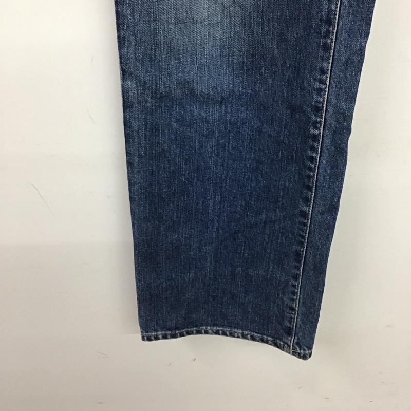ギャップ GAP パンツ デニム、ジーンズ デニムパンツ スリムパンツ カジュアルパンツ 31インチ ロゴ、文字 インディゴ / インディゴ / Indigo メンズ USED 古着 中古 10155493