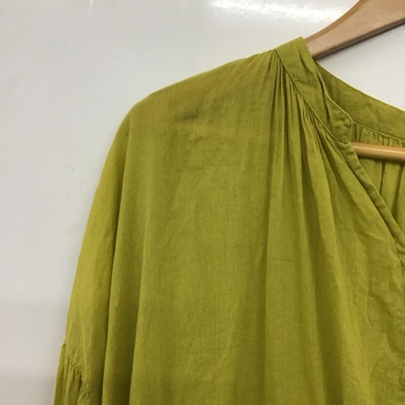 ケービーエフ KBF ワンピース ロングスカート KB15-26J190 2WAYボリュームギャザーワンピース ONE SIZE 無地 黄緑 / イエローグリーン / レディース USED 古着 中古 10155505