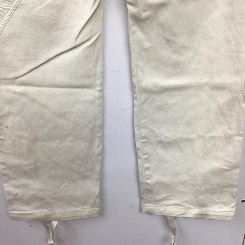 ナイキ NIKE パンツ ワークパンツ、ペインターパンツ cu2500-100 UNRGOF WHITEPANT コラボ S ロゴ、文字 白 / ホワイト / white メンズ USED 古着 中古 10155506
