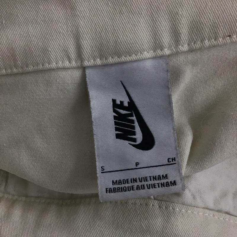 ナイキ NIKE パンツ ワークパンツ、ペインターパンツ cu2500-100 UNRGOF WHITEPANT コラボ S ロゴ、文字 白 / ホワイト / white メンズ USED 古着 中古 10155506