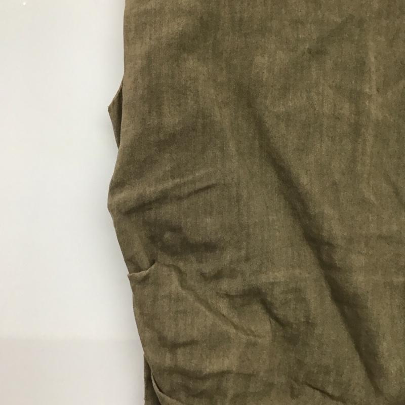 ザラ ZARA ワンピース ロングスカート 2166 639 742 ノースリーブ ギャザー リネン混 XS 無地 ベージュ / ベージュ / beige レディース USED 古着 中古 10155509