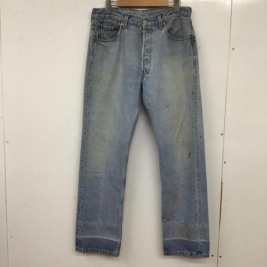 リーバイストラウスアンドコー Levi Strauss & co. パンツ デニム、ジーンズ デニムパンツ スリムパンツ カジュアルパンツ 32インチ 無地 インディゴ / インディゴ / Indigo メンズ USED 古着 中古 10155510