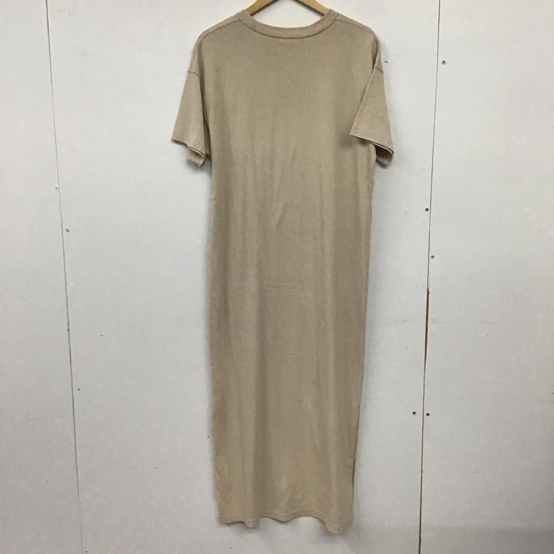 アイテムズ アーバンリサーチ ITEMS URBAN RESEARCH ワンピース ロングスカート IT15-26B001 半袖 カットソーワンピース FREE 無地 桃 / ピンク / pink レディース USED 古着 中古 10155511