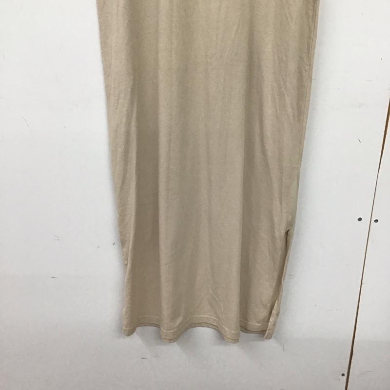 アイテムズ アーバンリサーチ ITEMS URBAN RESEARCH ワンピース ロングスカート IT15-26B001 半袖 カットソーワンピース FREE 無地 桃 / ピンク / pink レディース USED 古着 中古 10155511