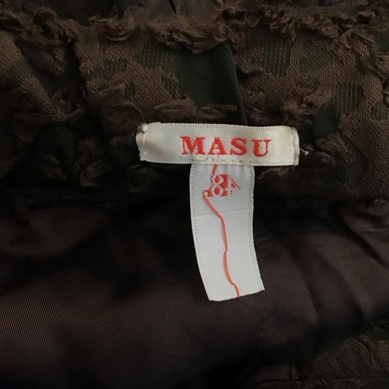 エムエーエスユー MASU パンツ ワークパンツ、ペインターパンツ ワークパンツ ワイドパンツ カジュアルパンツ 48インチ  茶 / ブラウン / brown メンズ USED 古着 中古 10155514