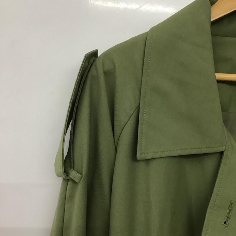 ケービーエフ KBF コート トレンチコート KB94-27J010 BIGカラートレンチコート ONE SIZE 無地 カーキ / カーキ / khaki レディース USED 古着 中古 10155515