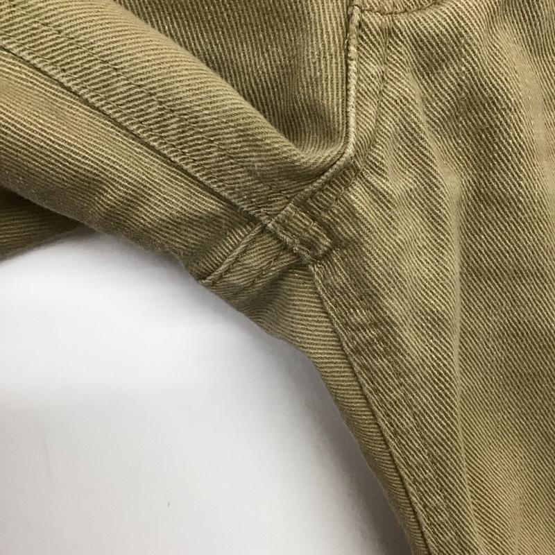 リー Lee パンツ デニム、ジーンズ デニムパンツ スリムパンツ カジュアルパンツ 32インチ ロゴ、文字 ベージュ / ベージュ / beige メンズ USED 古着 中古 10155517
