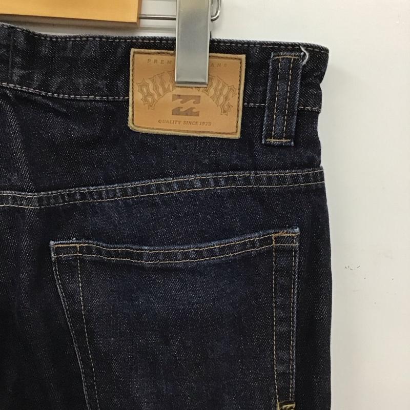 ビラボン BILLABONG パンツ デニム、ジーンズ デニムパンツ スリムパンツ カジュアルパンツ 30インチ 無地 インディゴ / インディゴ / Indigo メンズ USED 古着 中古 10155518