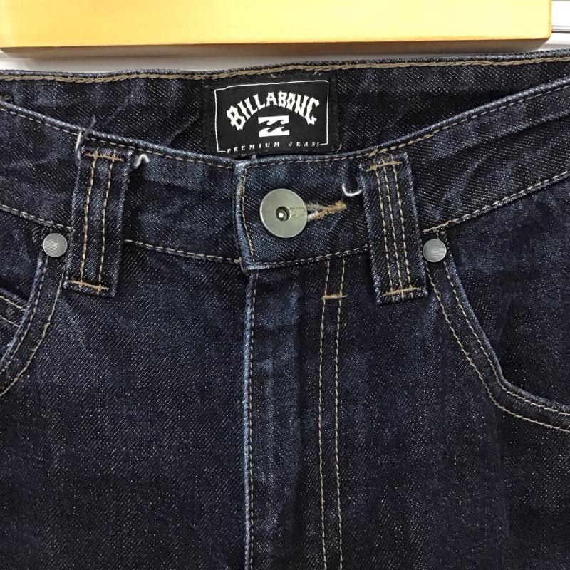 ビラボン BILLABONG パンツ デニム、ジーンズ デニムパンツ スリムパンツ カジュアルパンツ 30インチ 無地 インディゴ / インディゴ / Indigo メンズ USED 古着 中古 10155518