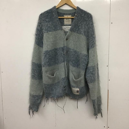 メゾンミハラヤスヒロ Maison MIHARA YASUHIRO カーディガン 長袖 a13cd511 長袖ニットカーディガン 前ボタン ニットカーディガン 44 ボーダー柄 マルチカラー / マルチカラー / multicolor メンズ USED 古着 中古 10155522