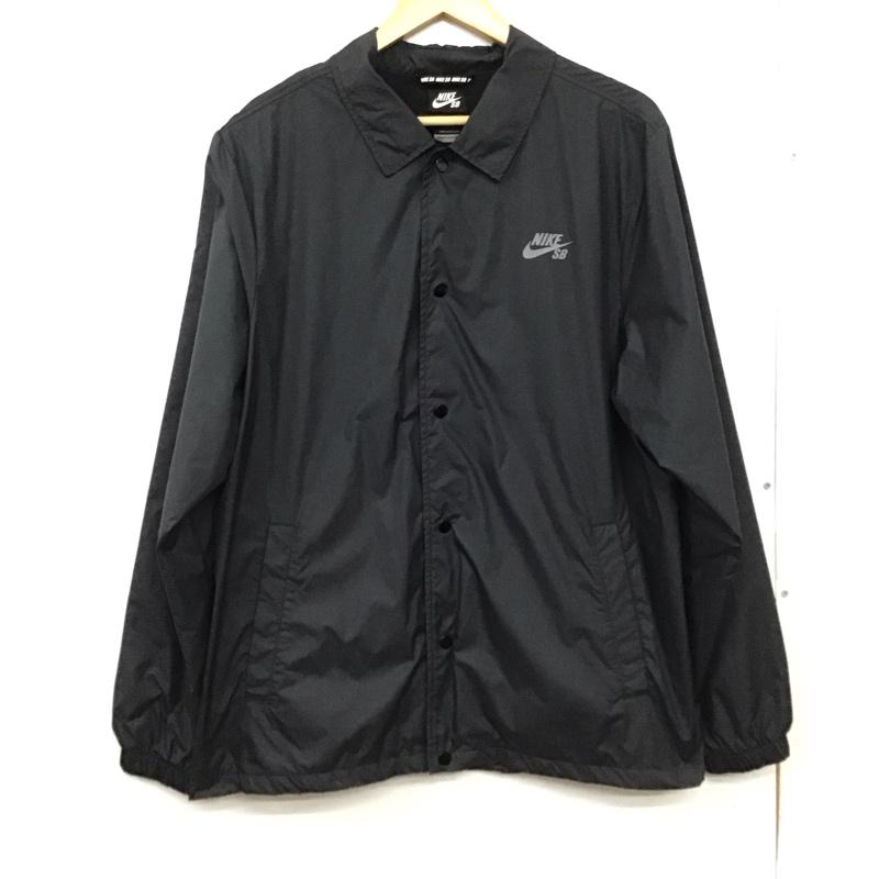 ナイキ NIKE ジャケット、上着 ジャンパー、ブルゾン 829510-010 コーチジャケット XL ロゴ、文字 ダークグレー / ダークグレー / メンズ USED 古着 中古 10155527
