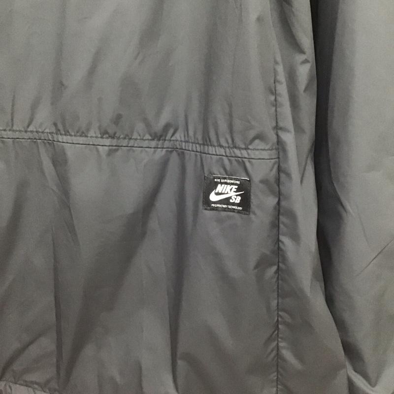 ナイキ NIKE ジャケット、上着 ジャンパー、ブルゾン 829510-010 コーチジャケット XL ロゴ、文字 ダークグレー / ダークグレー / メンズ USED 古着 中古 10155527