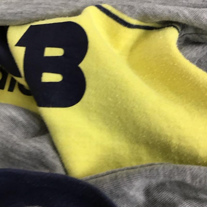 アディダス adidas Tシャツ 半袖 半袖カットソー プリントTシャツ クルーネックカットソー clubadidas M ロゴ、文字 灰 / グレー / gray メンズ USED 古着 中古 10155539