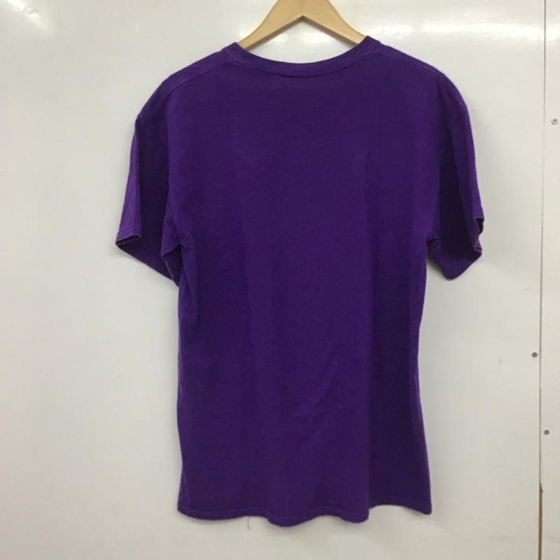 エクストララージ XLARGE Tシャツ 半袖 半袖カットソー プリントTシャツ クルーネックカットソー M ロゴ、文字 紫 / パープル / purple メンズ USED 古着 中古 10155541
