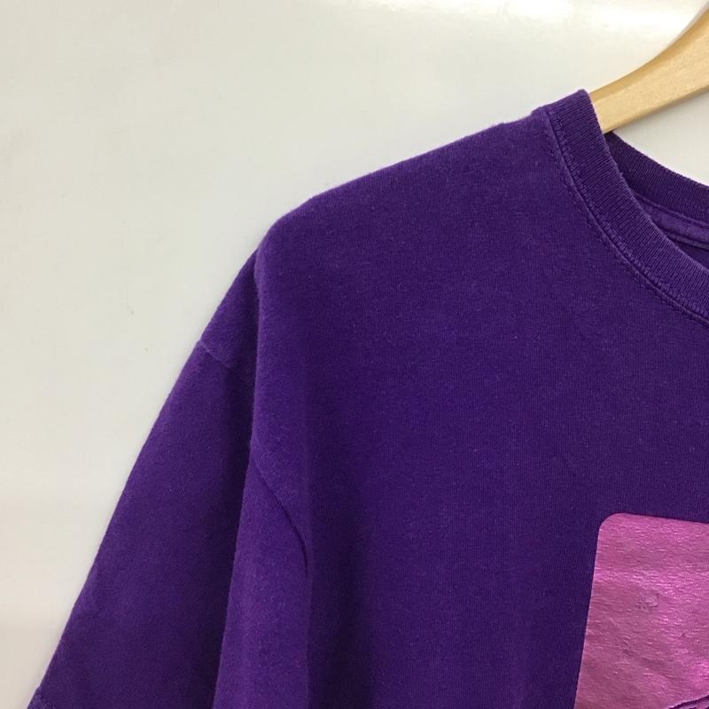 エクストララージ XLARGE Tシャツ 半袖 半袖カットソー プリントTシャツ クルーネックカットソー M ロゴ、文字 紫 / パープル / purple メンズ USED 古着 中古 10155541