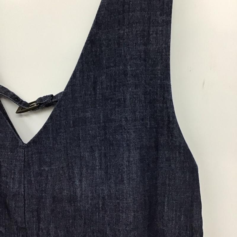 パターントルソ patterntorso サロペット・オーバーオール サロペット、オーバーオール PS-00299 デニムオールインワン ワイドパンツ FREE 無地 インディゴ / インディゴ / Indigo レディース USED 古着 中古 10155542