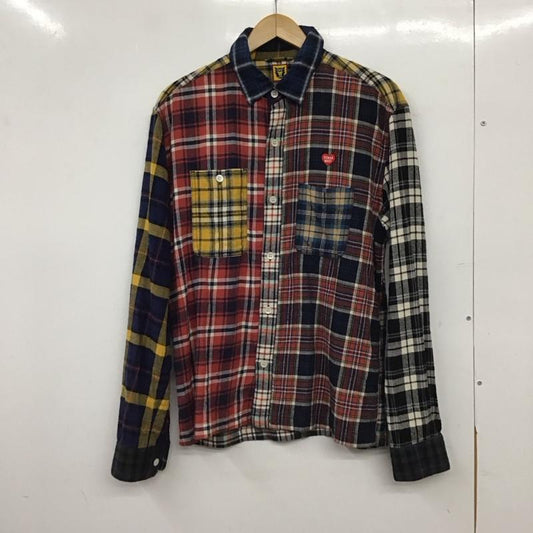ヒューマンメード HUMAN MADE シャツ、ブラウス 長袖 長袖シャツ チェックシャツ カラーシャツ M チェック マルチカラー / マルチカラー / multicolor メンズ USED 古着 中古 10155543