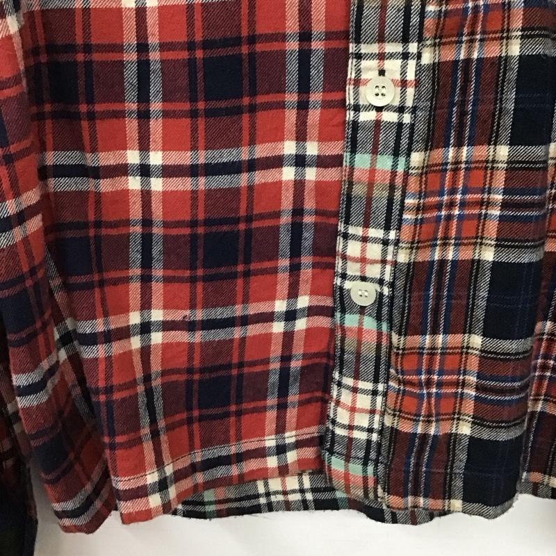 ヒューマンメード HUMAN MADE シャツ、ブラウス 長袖 長袖シャツ チェックシャツ カラーシャツ M チェック マルチカラー / マルチカラー / multicolor メンズ USED 古着 中古 10155543