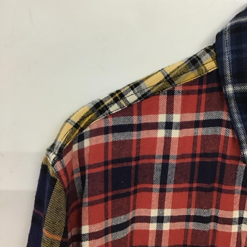 ヒューマンメード HUMAN MADE シャツ、ブラウス 長袖 長袖シャツ チェックシャツ カラーシャツ M チェック マルチカラー / マルチカラー / multicolor メンズ USED 古着 中古 10155543