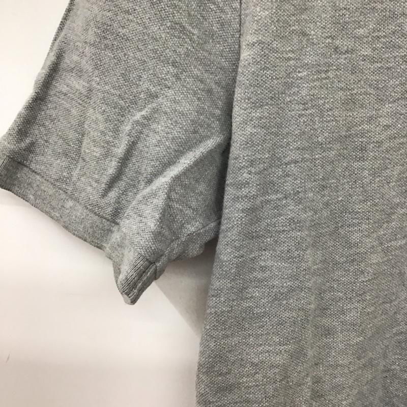 ナイキ NIKE ポロシャツ 半袖 829361-063 ポロシャツ 半袖カットソー M ロゴ、文字 灰 / グレー / gray メンズ USED 古着 中古 10155544