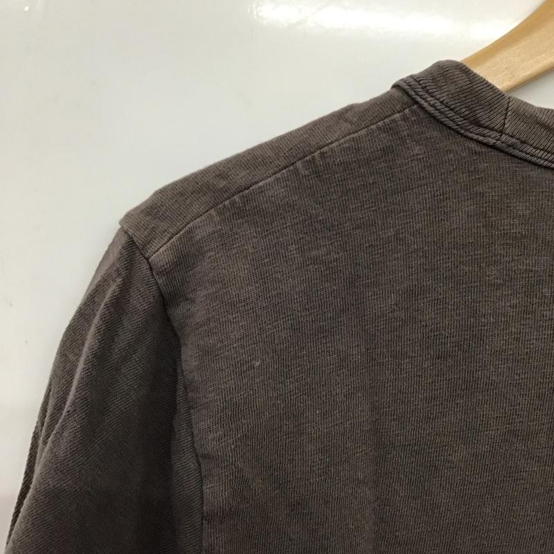 チャンピオン Champion Tシャツ 半袖 半袖カットソー プリントTシャツ クルーネックカットソー L ロゴ、文字 ダークグレー / ダークグレー / メンズ USED 古着 中古 10155546