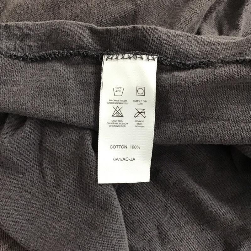 チャンピオン Champion Tシャツ 半袖 半袖カットソー プリントTシャツ クルーネックカットソー L ロゴ、文字 ダークグレー / ダークグレー / メンズ USED 古着 中古 10155546