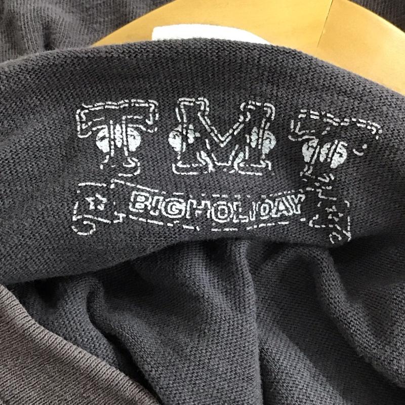 チャンピオン Champion Tシャツ 半袖 半袖カットソー プリントTシャツ クルーネックカットソー L ロゴ、文字 ダークグレー / ダークグレー / メンズ USED 古着 中古 10155546