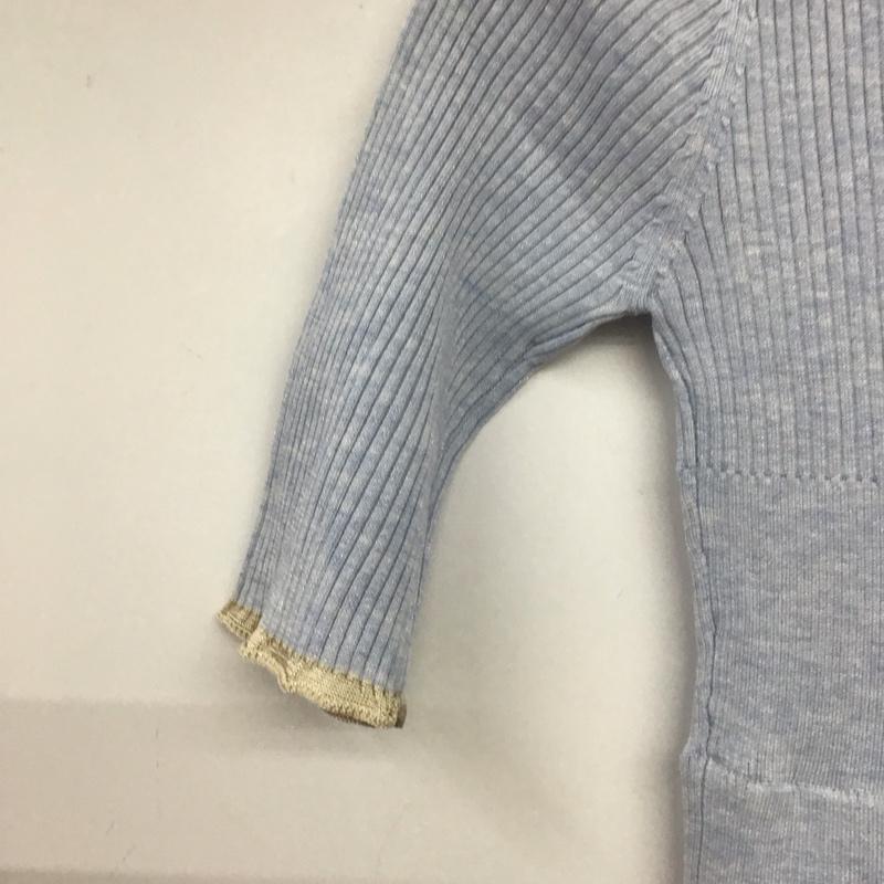 ファーファー FURFUR ワンピース ロングスカート RWN0221110 リブニットワンピース 半袖 メロウ ONE SIZE 無地 水色 / ライトブルー / レディース USED 古着 中古 10155548