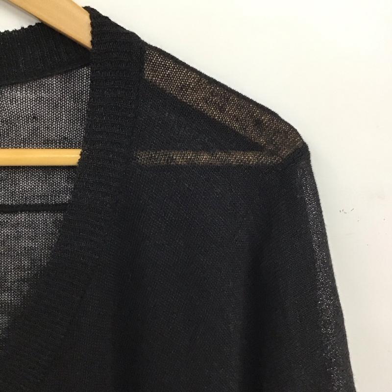 リミフゥ LIMI feu ワンピース ロングスカート LW-K21-360 Vネック ドルマンスリーブ ニットワンピース S 無地 黒 / ブラック / black レディース USED 古着 中古 10155549