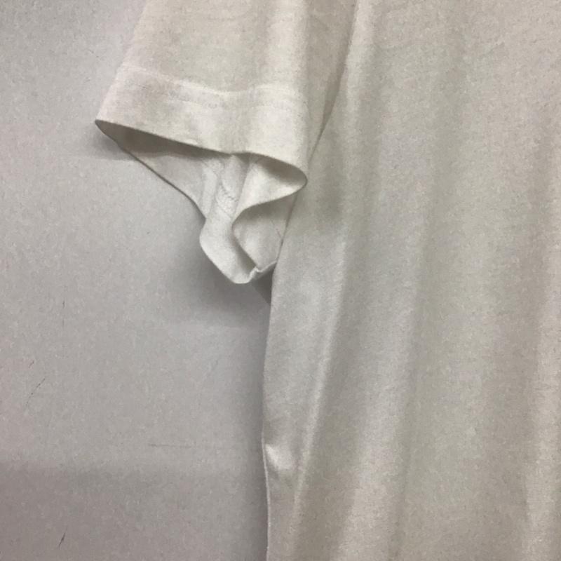 ディーゼル DIESEL Tシャツ 半袖 半袖カットソー プリントTシャツ クルーネックカットソー M ロゴ、文字 白 / ホワイト / white メンズ USED 古着 中古 10155556