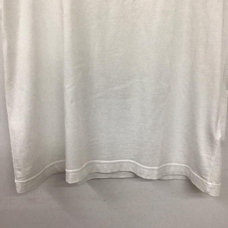 ディーゼル DIESEL Tシャツ 半袖 半袖カットソー プリントTシャツ クルーネックカットソー M ロゴ、文字 白 / ホワイト / white メンズ USED 古着 中古 10155556