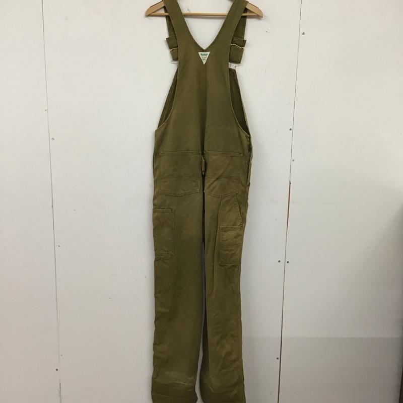オシュコシュ OSHKOSH サロペット・オーバーオール サロペット、オーバーオール ロゴ、文字 カーキ / カーキ / khaki メンズ USED 古着 中古 10155561