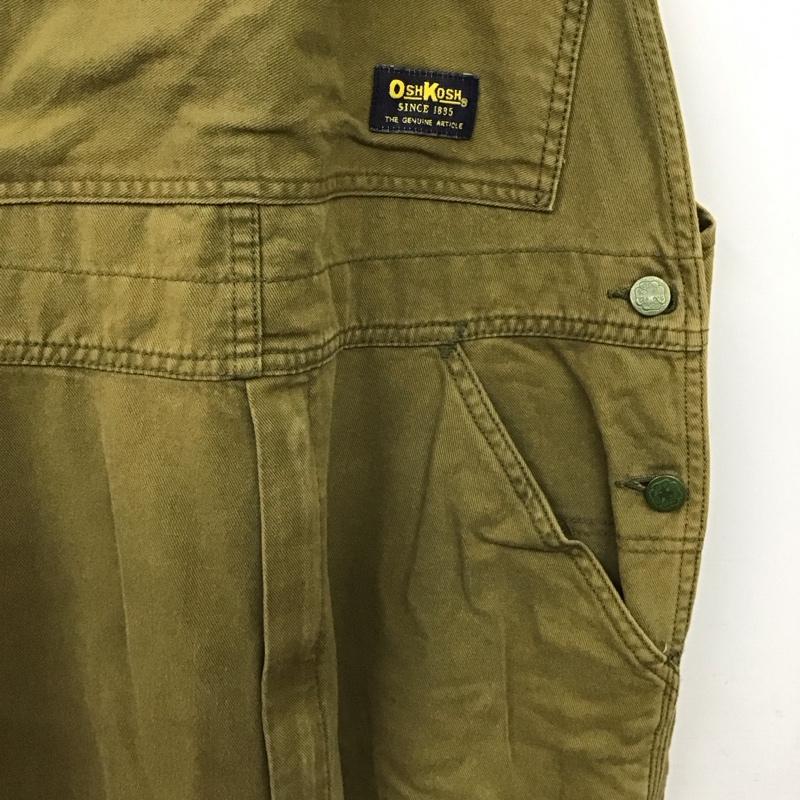 オシュコシュ OSHKOSH サロペット・オーバーオール サロペット、オーバーオール ロゴ、文字 カーキ / カーキ / khaki メンズ USED 古着 中古 10155561