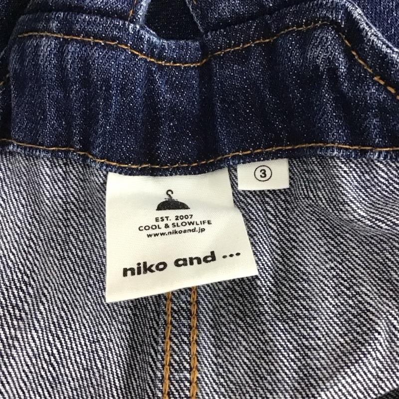 ニコアンド niko and... サロペット・オーバーオール サロペット、オーバーオール S202DL15SW コットン M 無地 青 / ブルー / blue レディース USED 古着 中古 10155564